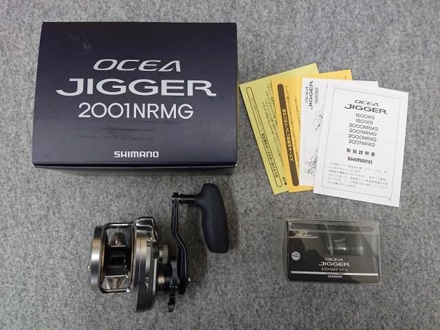 未使用品】 シマノ 21 オシアジガー 2001NRMG (左) 両軸リール (夢屋