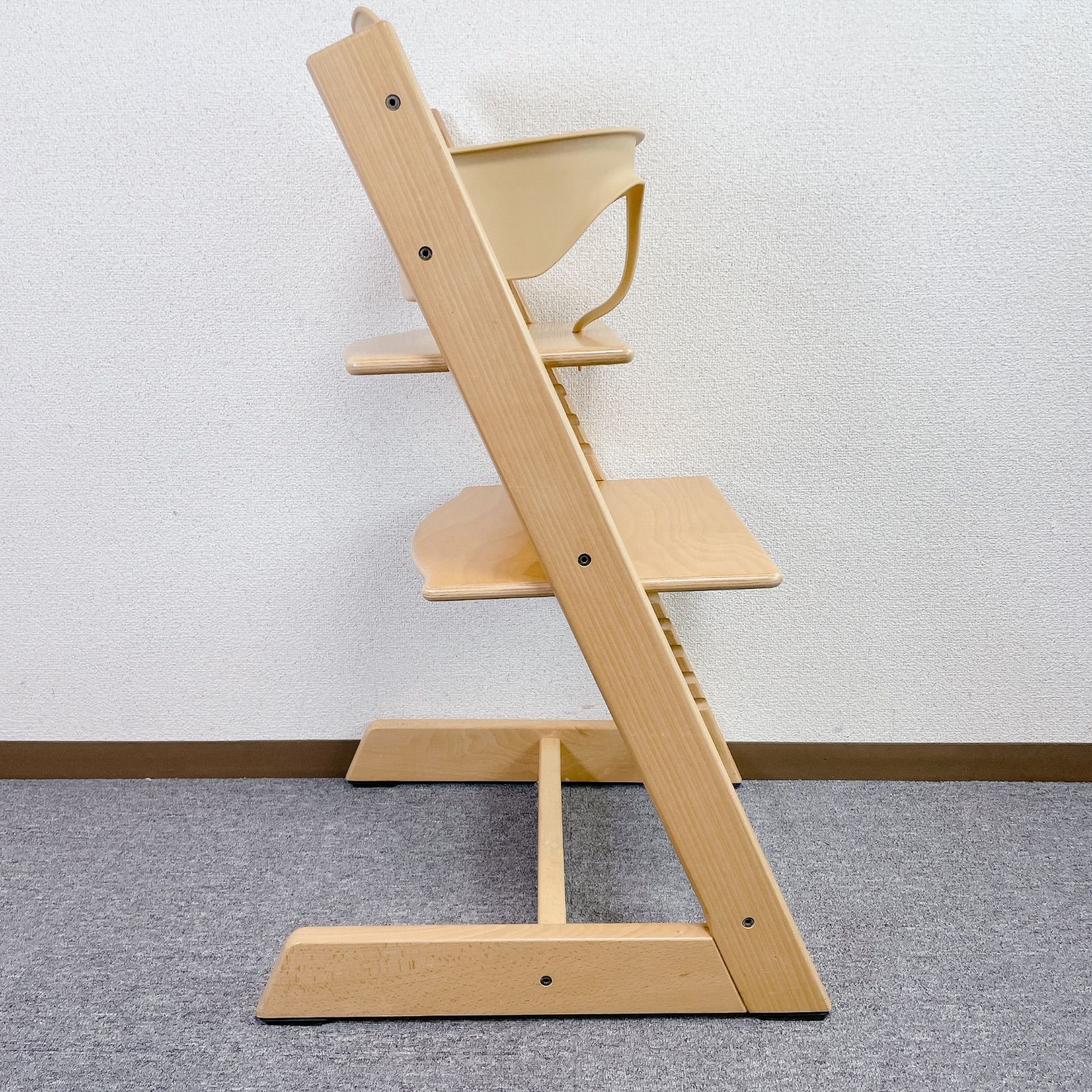 ストッケ トリップトラップ no.4 ナチュラル ベビーチェア - メルカリ