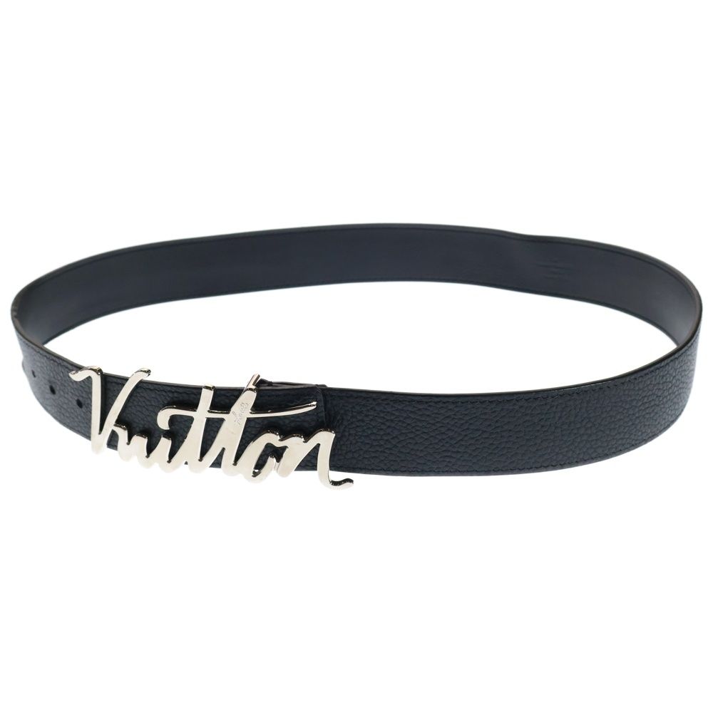 LOUIS VUITTON (ルイヴィトン) サンチュール LVオートグラフ ロゴ