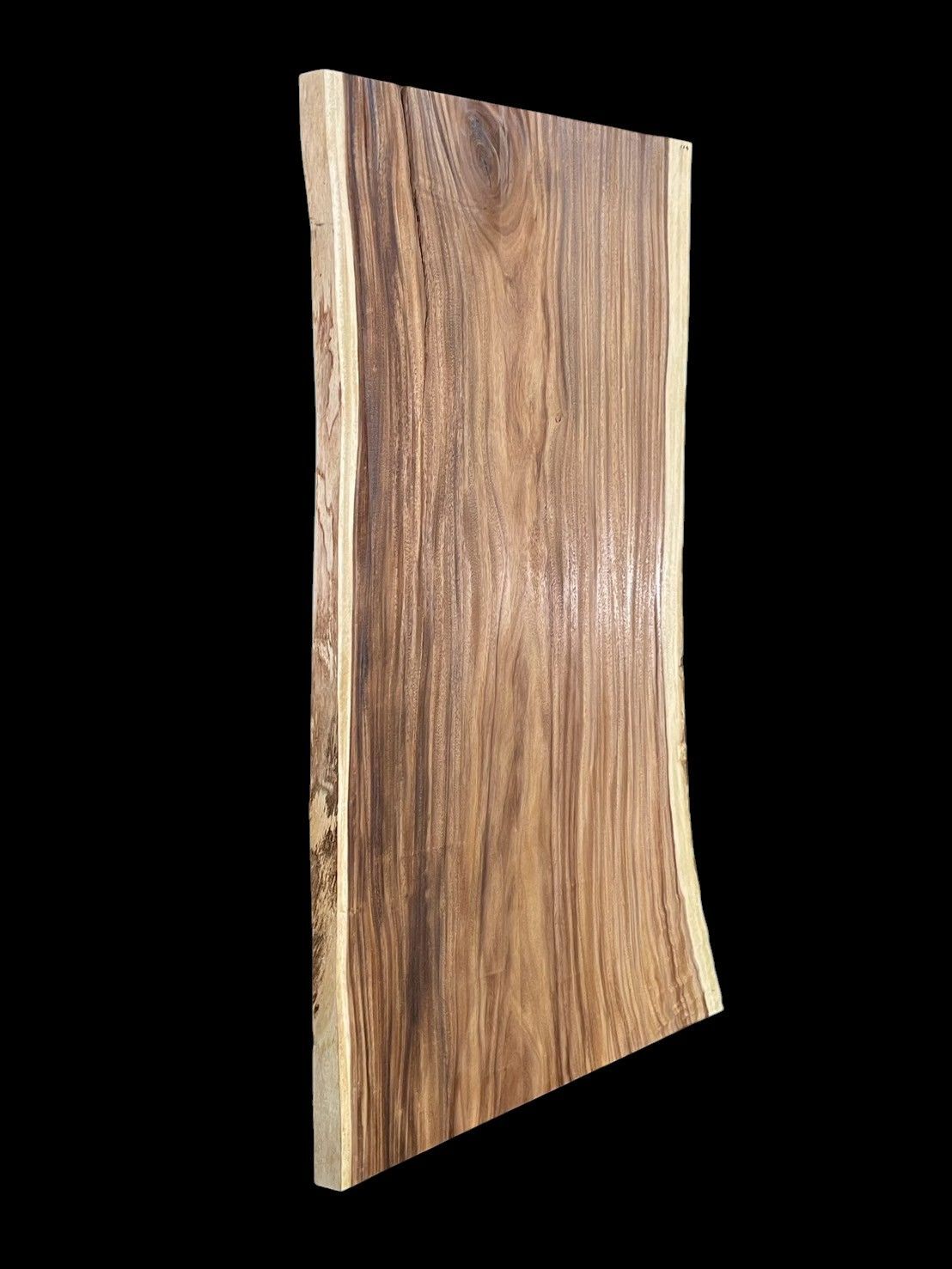 モンキーポッド M114 一枚板 乾燥材 棚板 カウンター テーブル DIY 耳