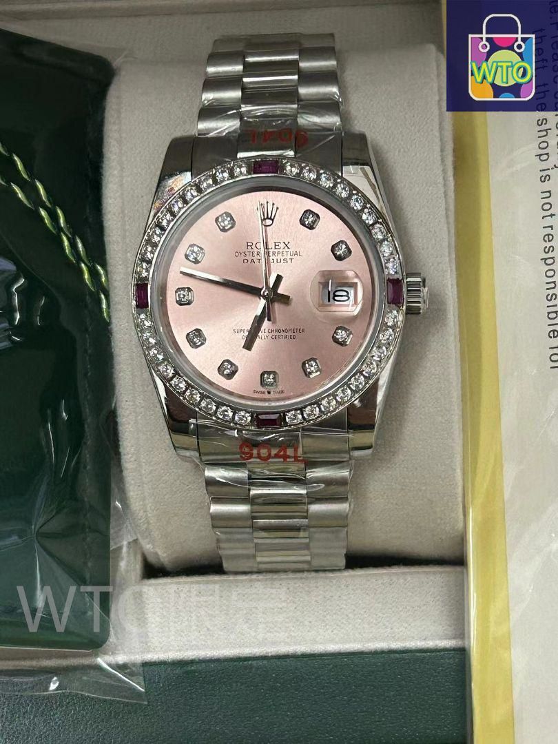 ロレックス デイトジャスト 自動巻き 腕時計 デイトジャスト ロレックス ROLEX 68278G 10Pダイヤ シャンパン 93番