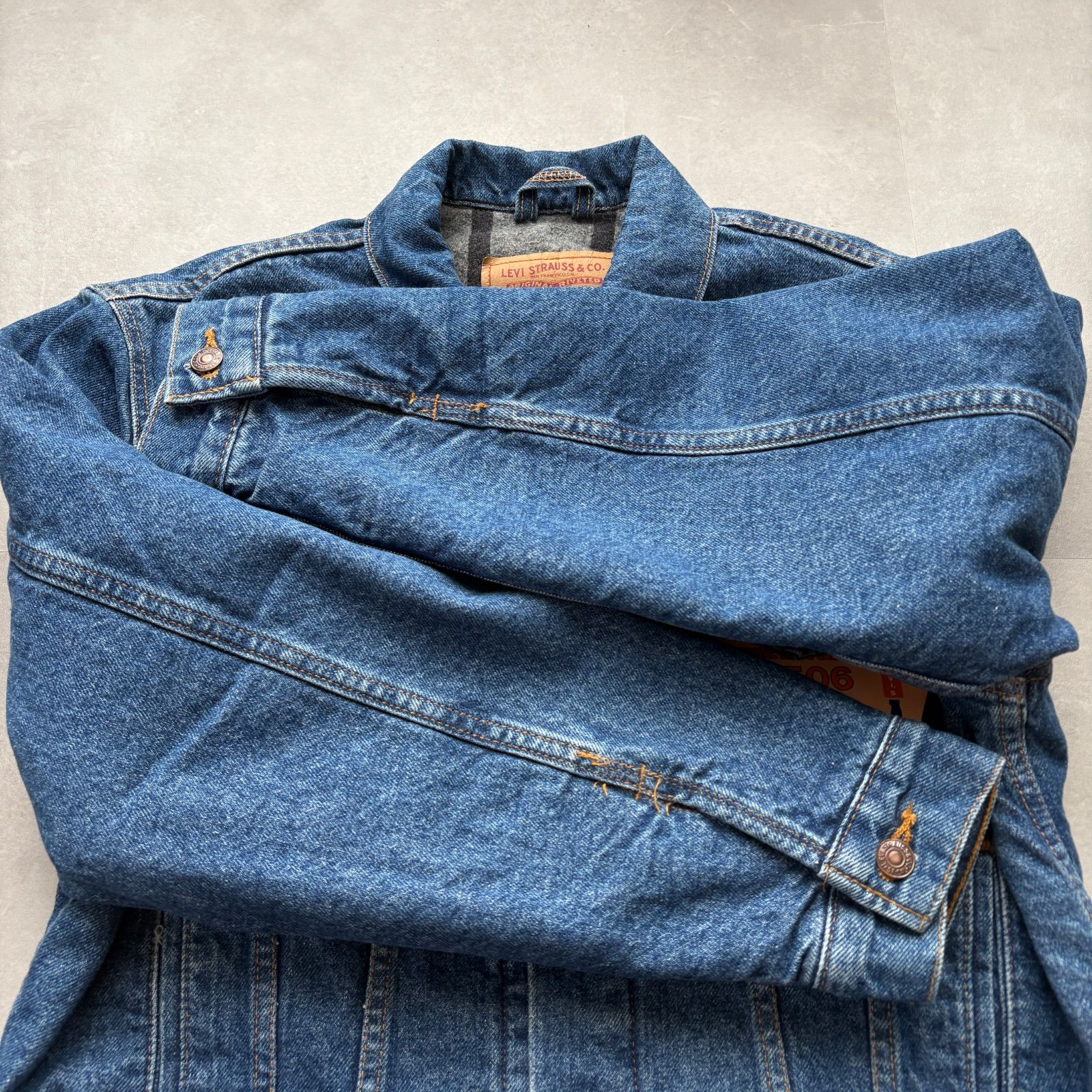 リーバイス LEVIS 70506-0316 USA製 デニムジャケット フラッシャー