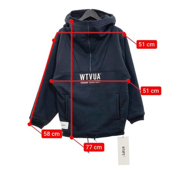 【未使用】WTAPS ナイロンアノラック パーカー WTAPS ダブルタップス ANORAK COPC アノラックパーカー スウェット