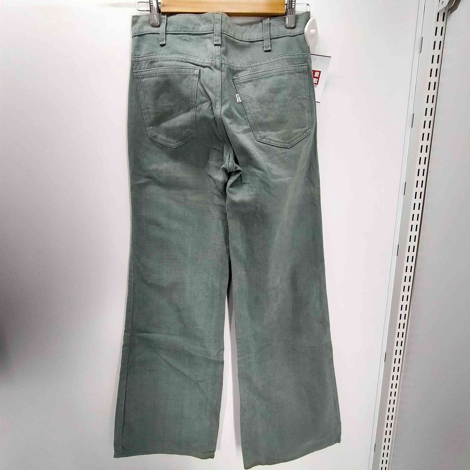 リーバイス Levis 70S WIDE LEG ボタン裏 28 刻印 42TALON ジップ 白 