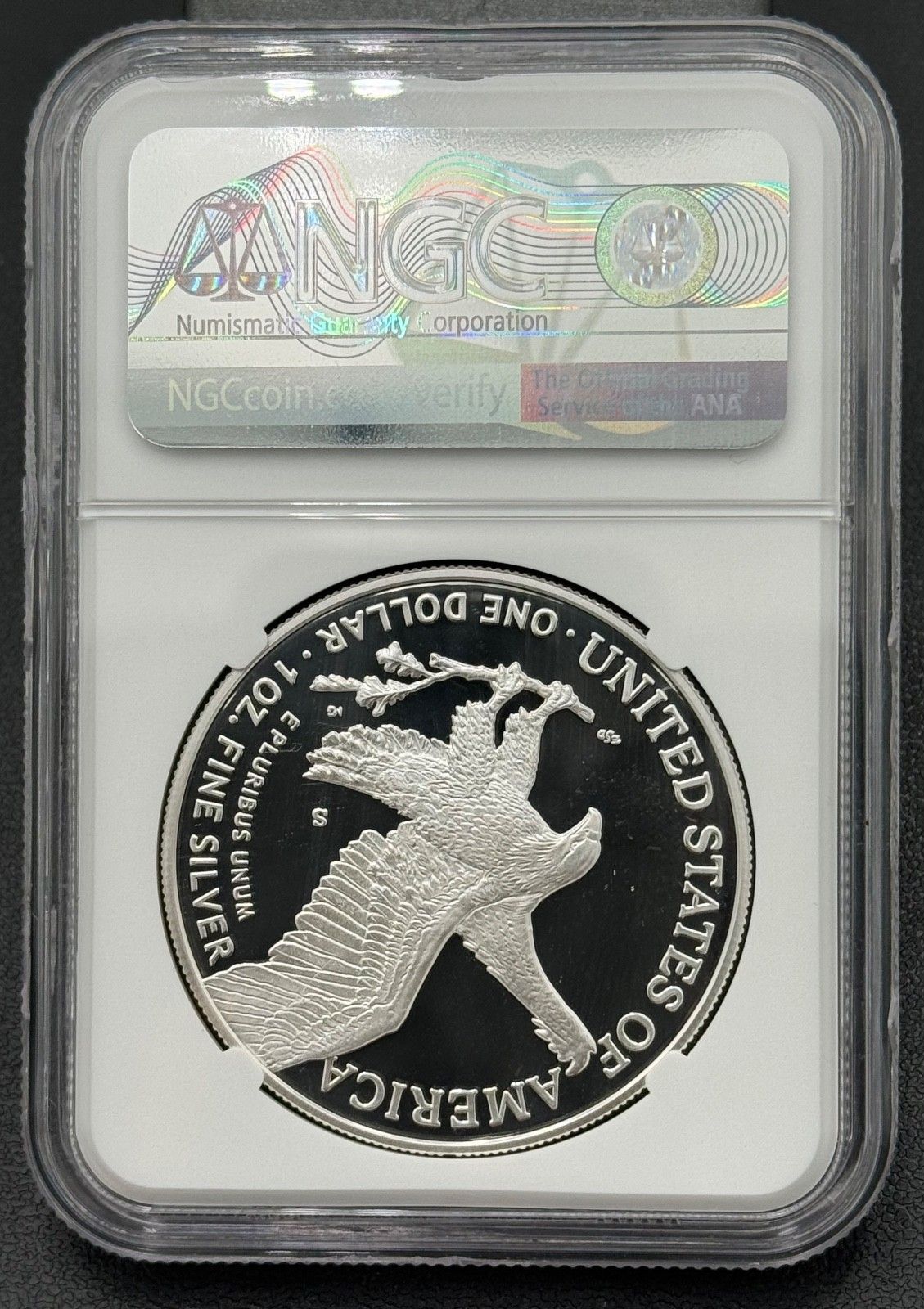 2021 S 1ドル プルーフ アメリカン シルバー イーグル タイプ2 NGC PF