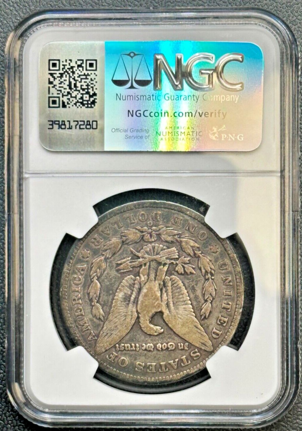 1900 O/CC TOP-100 モルガン銀貨 1ドル NGC F 12 - メルカリ