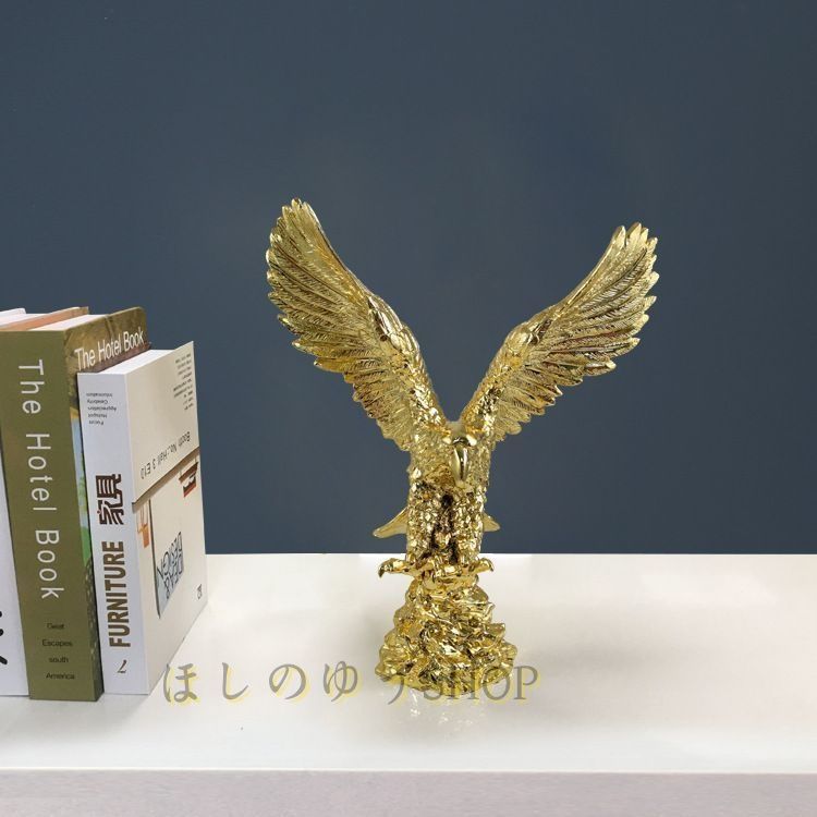 置物 オブジェ 鳥 欧風 鷹 ビジネスギフト オフィス用