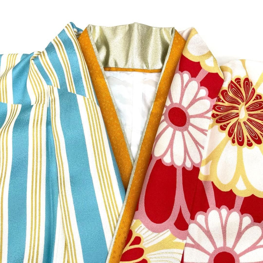 着物と帯 時流】L25898t◇正絹 振袖7点◇必要な物全て揃うセット