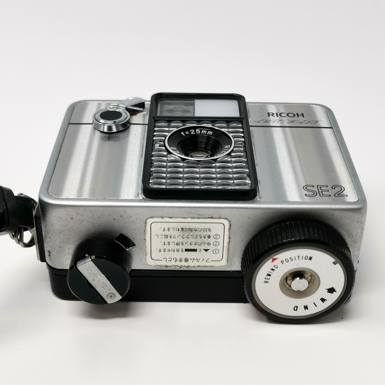 RICOH AUTO HALF SE2 フィルムカメラ シルバー フィルムないため動作