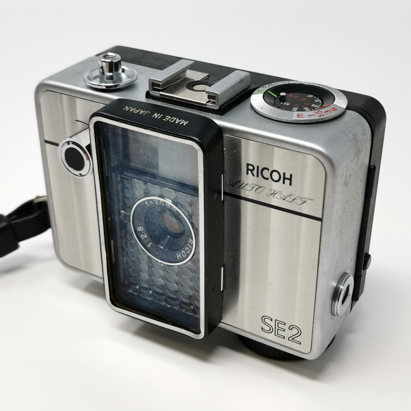 RICOH AUTO HALF SE2 フィルムカメラ シルバー フィルムないため動作