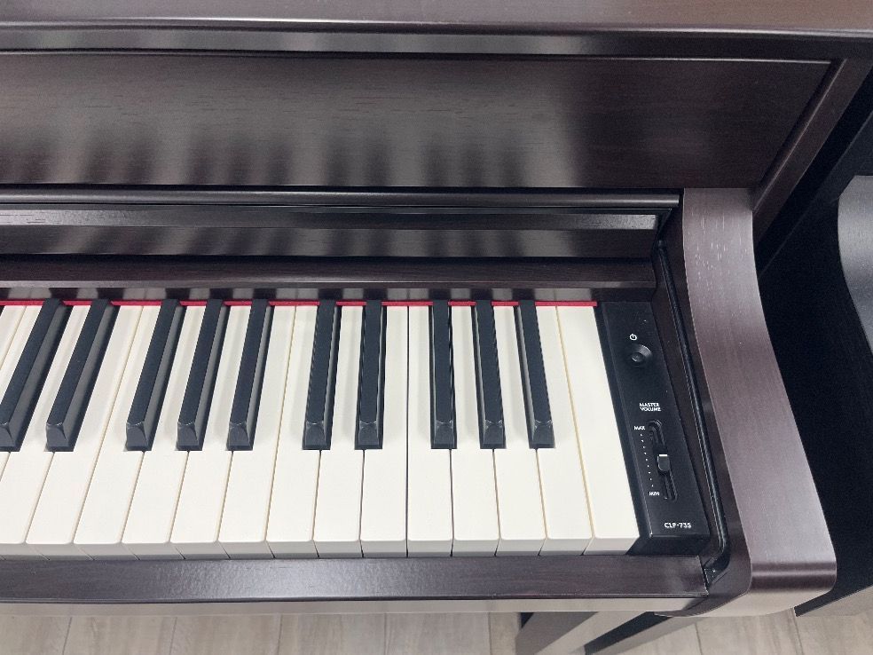 ☆75448【電子ピアノ】YAMAHA CLP735R 21年製 - メルカリ