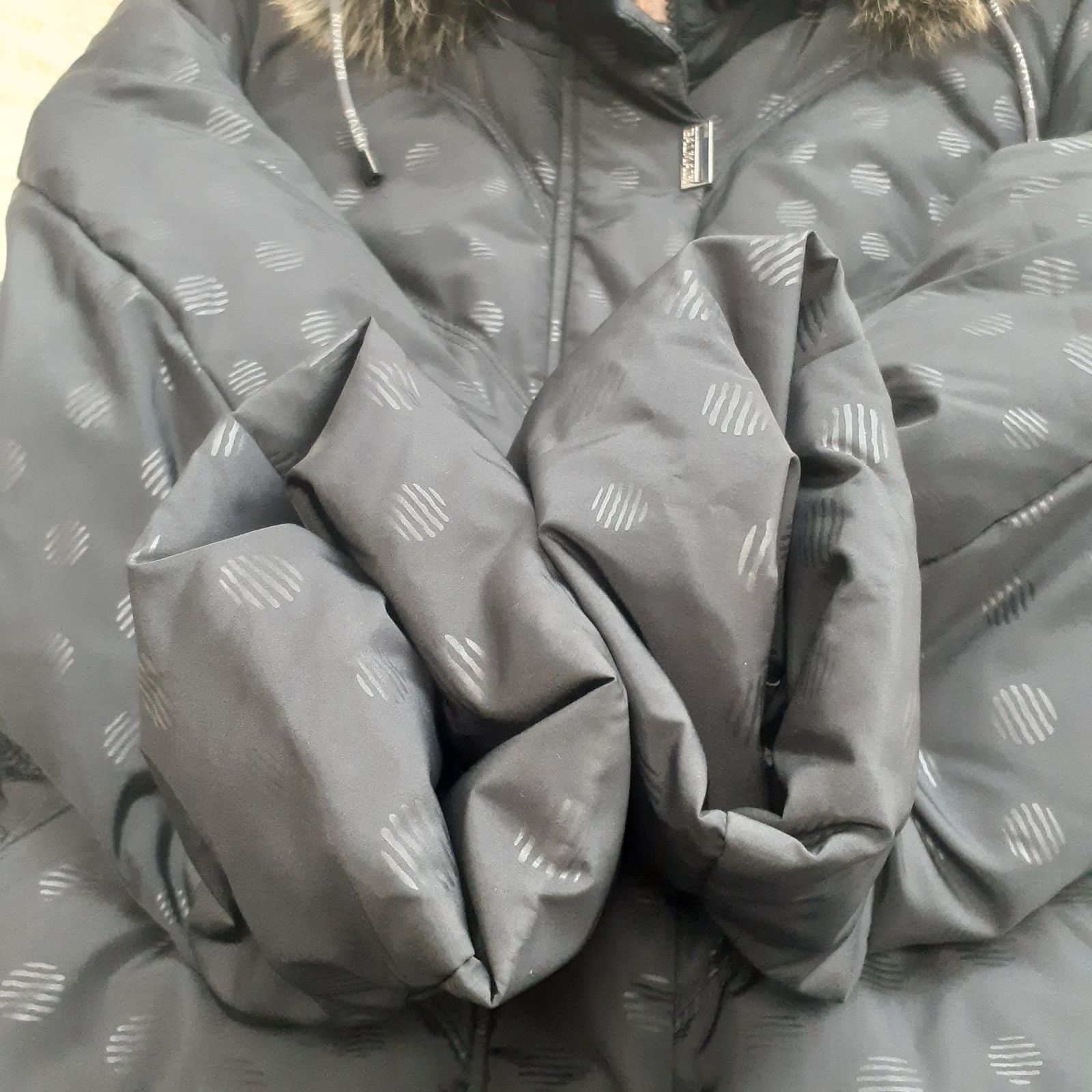 極美品です！ BALMAIN バルマン ブルーフォックス 3way ダウンコート