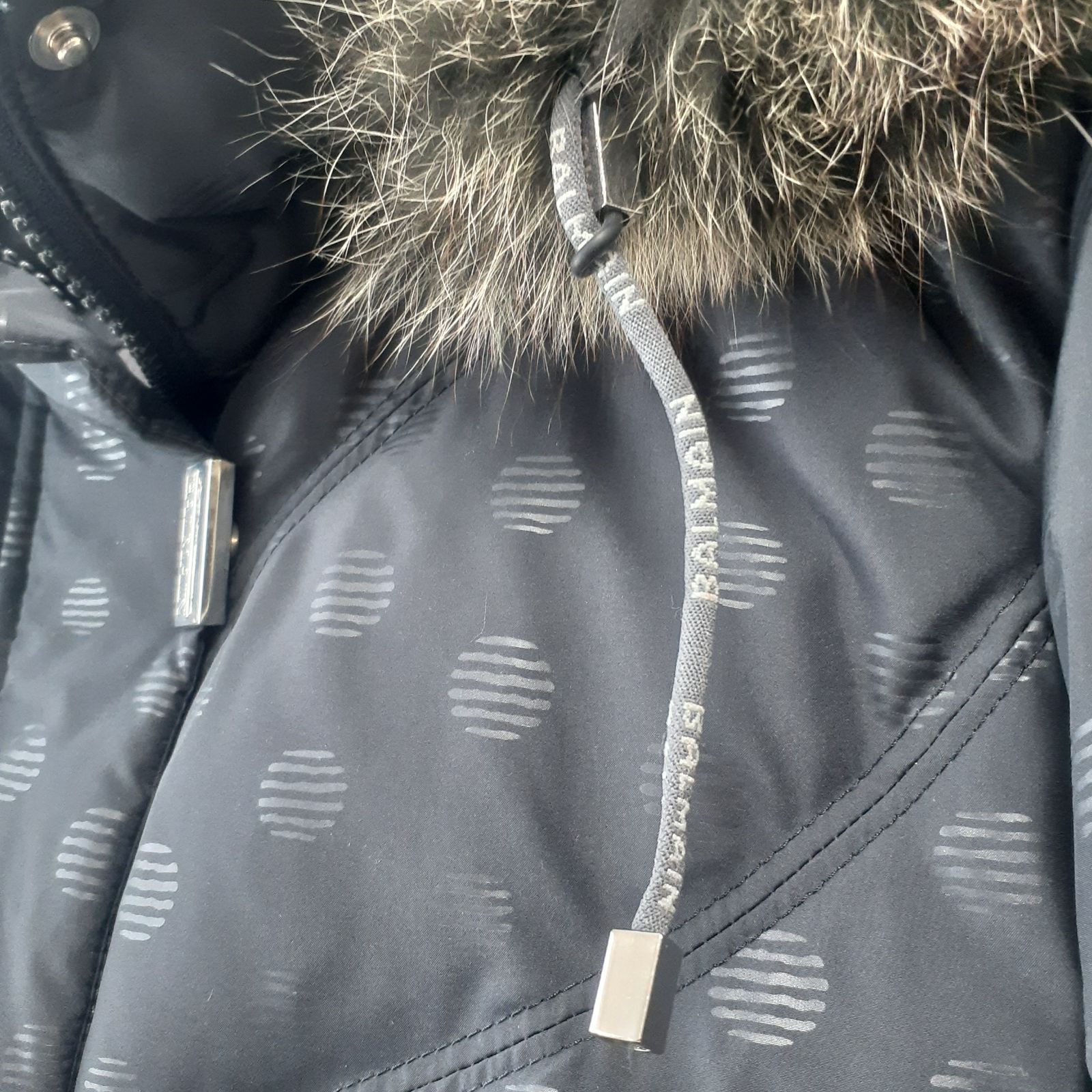 極美品です！ BALMAIN バルマン ブルーフォックス 3way ダウンコート