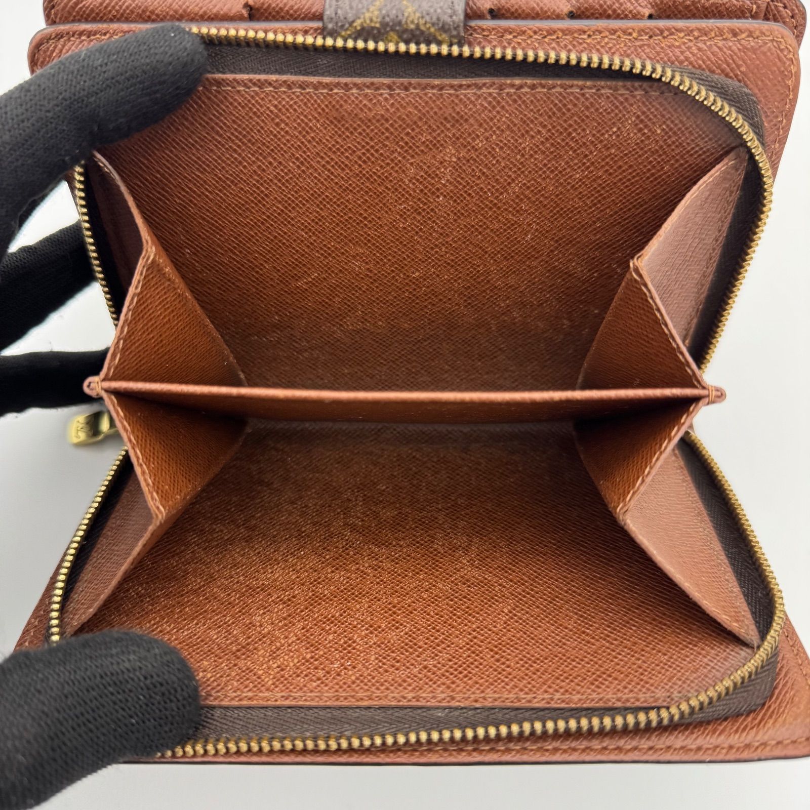 ルイヴィトン LOUIS VUITTON 折財布 ポルトパピエジップ モノグラム