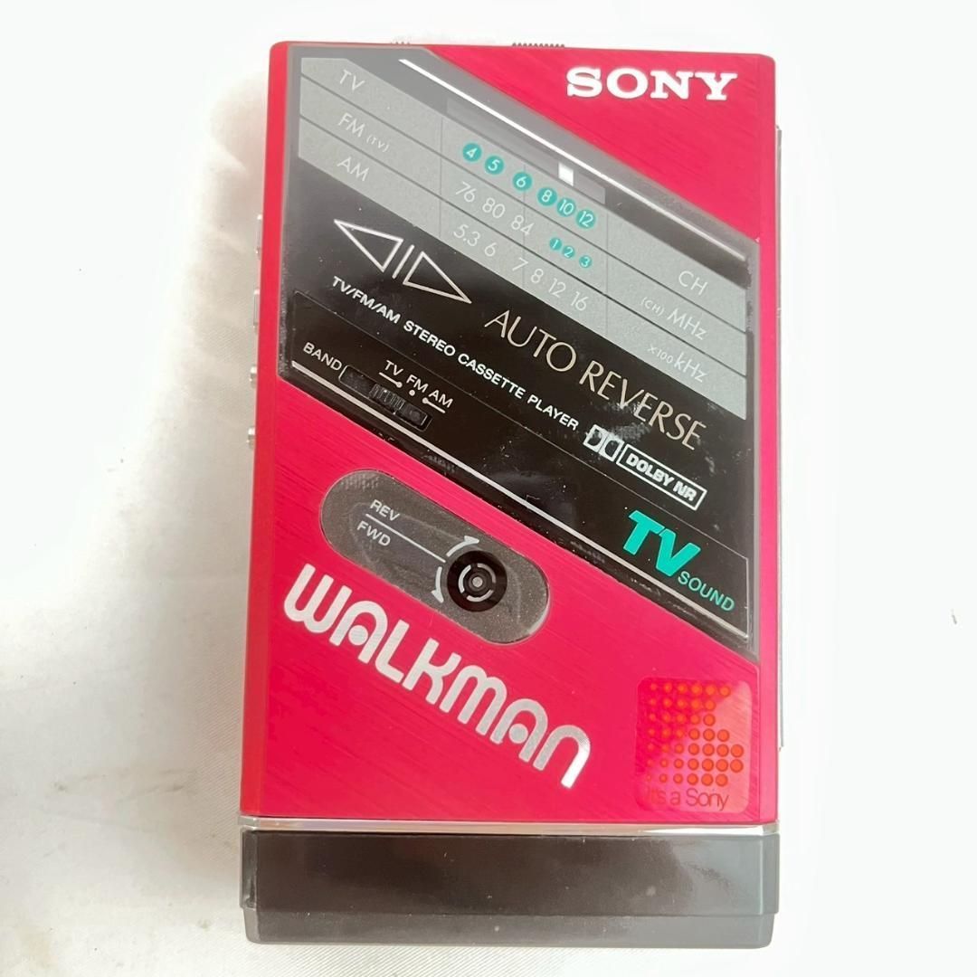 SONY WALKMAN wm-f102 本体＋ケース付き - メルカリ
