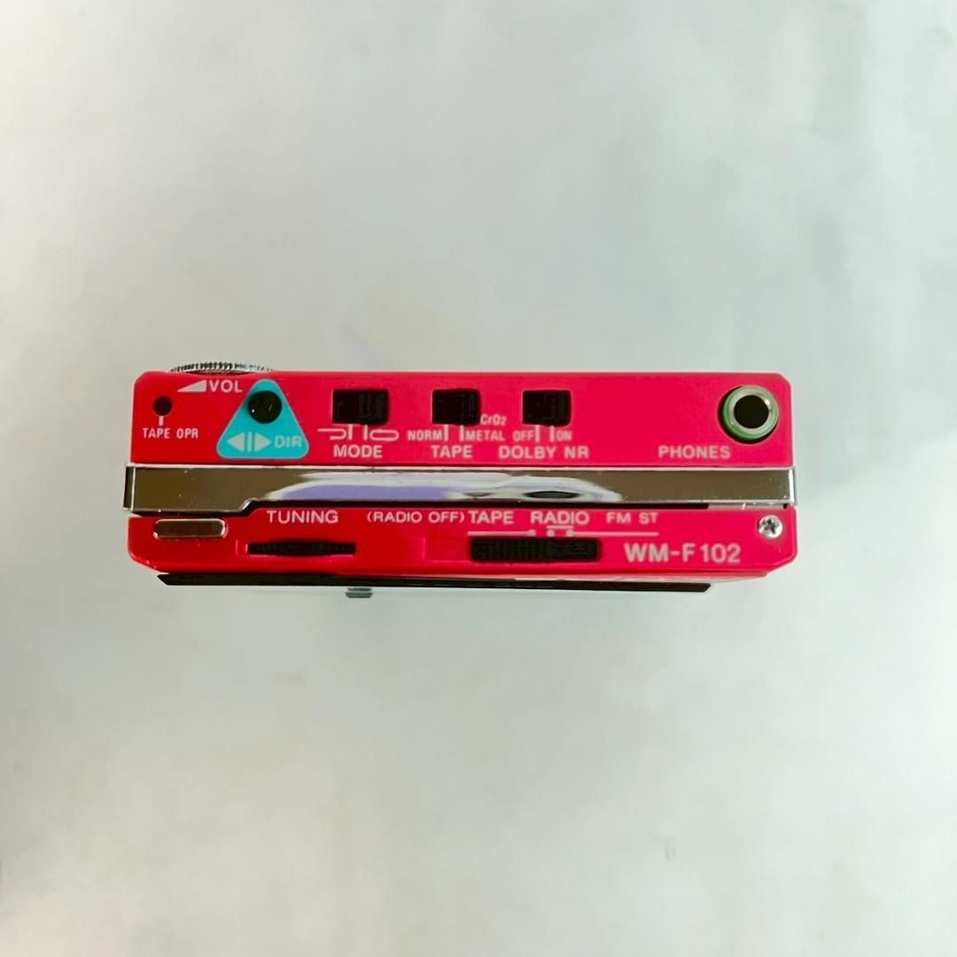 SONY WALKMAN wm-f102 本体＋ケース付き - メルカリ