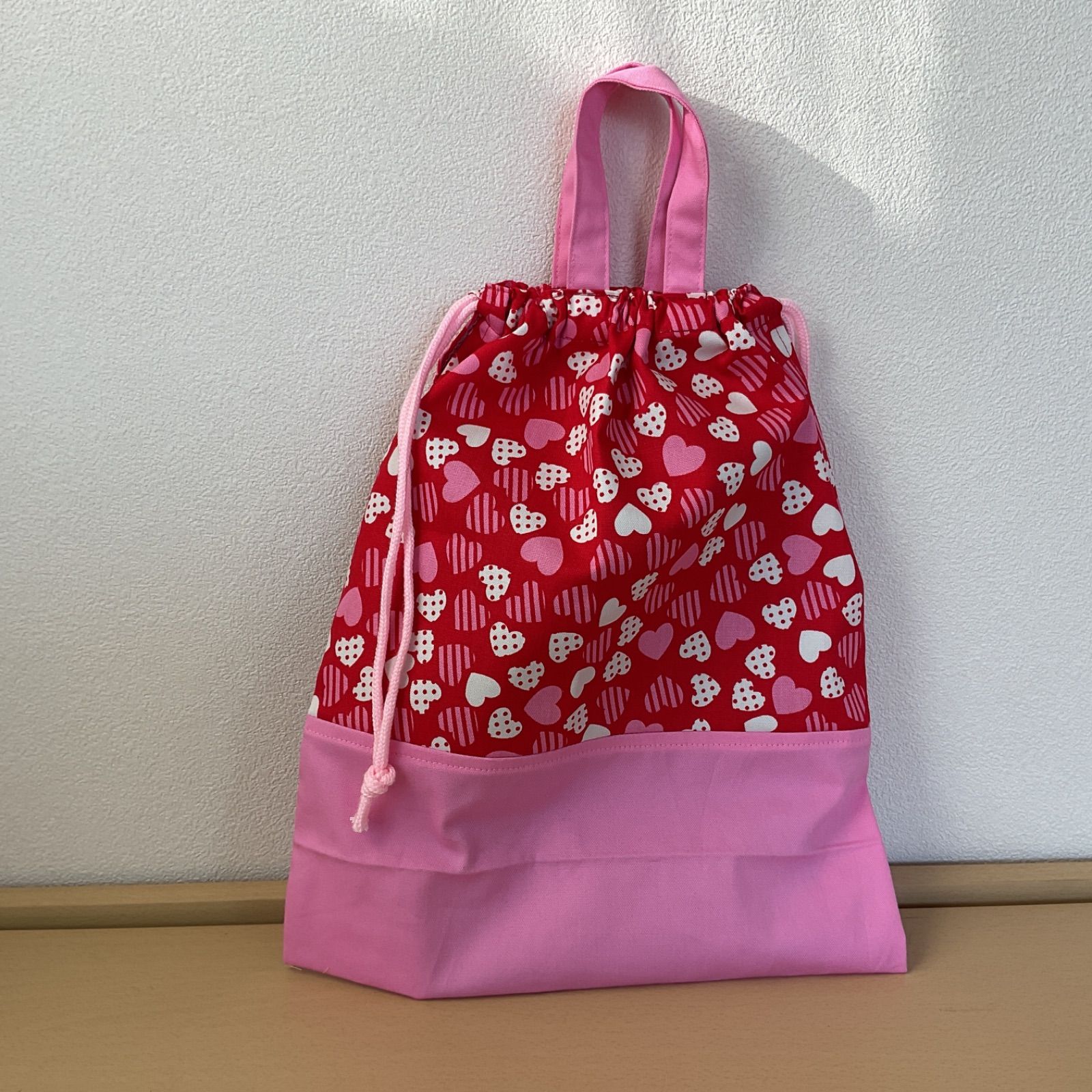 オーダーページ・ハンドメイド・女の子・レッスンバック・靴袋・お着替え袋・お弁当袋 入園入学5点セット ハンドメイド女の子 レッスンバッグ シューズケース