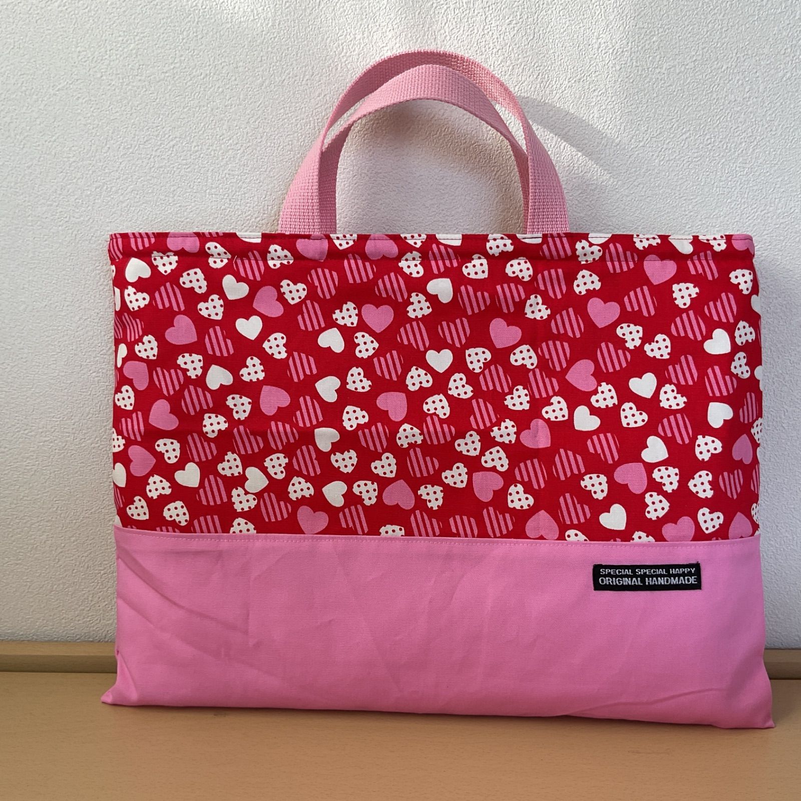 入園入学5点セット ハンドメイド女の子 レッスンバッグ シューズケース