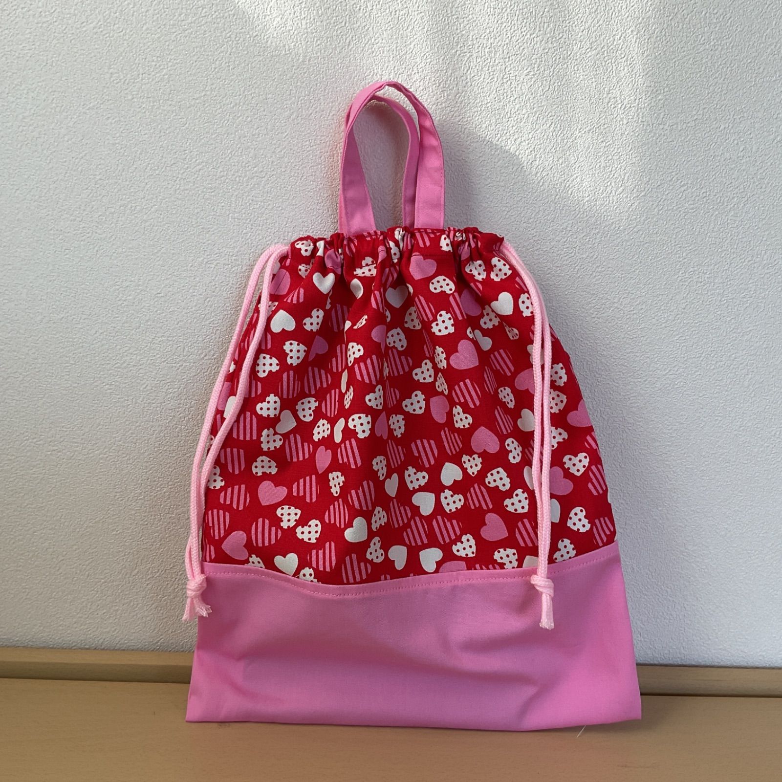 入園入学5点セット ハンドメイド女の子 レッスンバッグ シューズケース