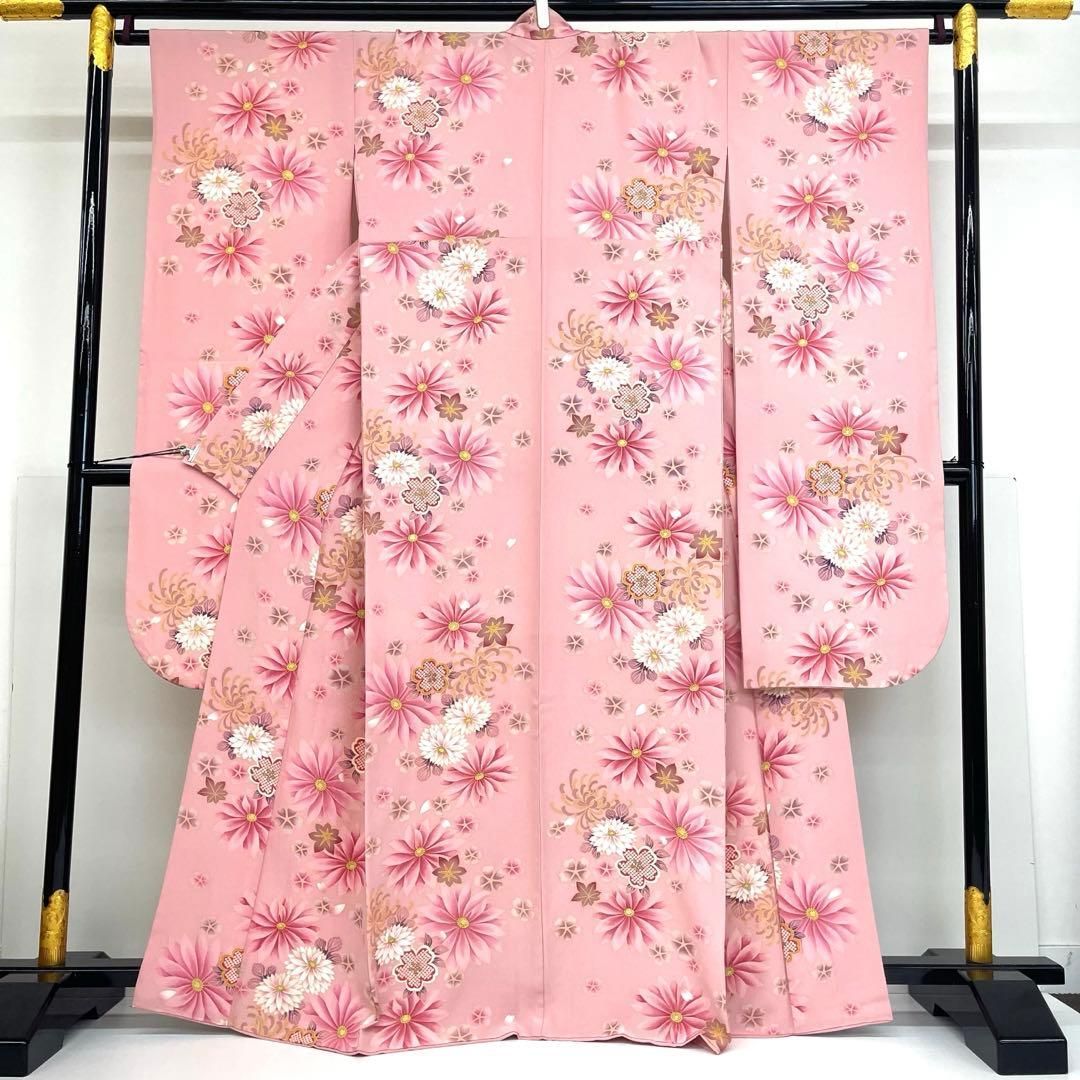 着物と帯 時流】L25897t◇正絹 振袖7点◇必要な物全て揃うセット