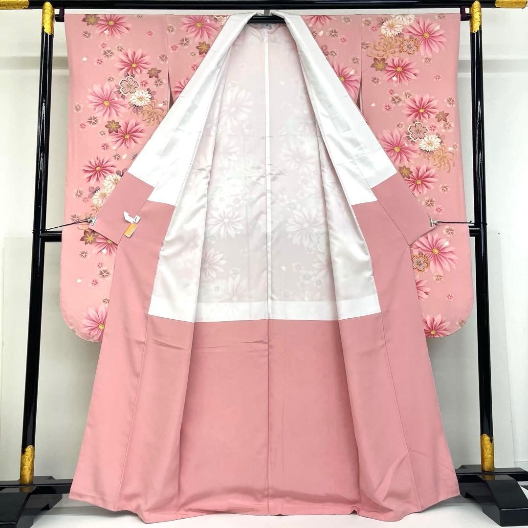 【着物と帯 時流】25572s◆正絹 振袖7点セット◆必要な物は全て揃っています 着物と帯 時流】25572s◇正絹 振袖7点セット◇必要な物は全て揃ってい