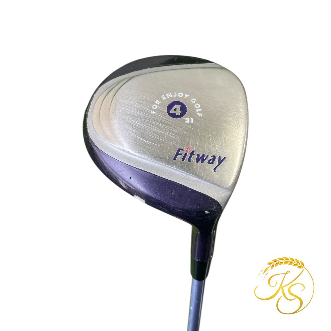 フィットウェイ レディース フェアウェイウッド 4番 21度 右 Fitway