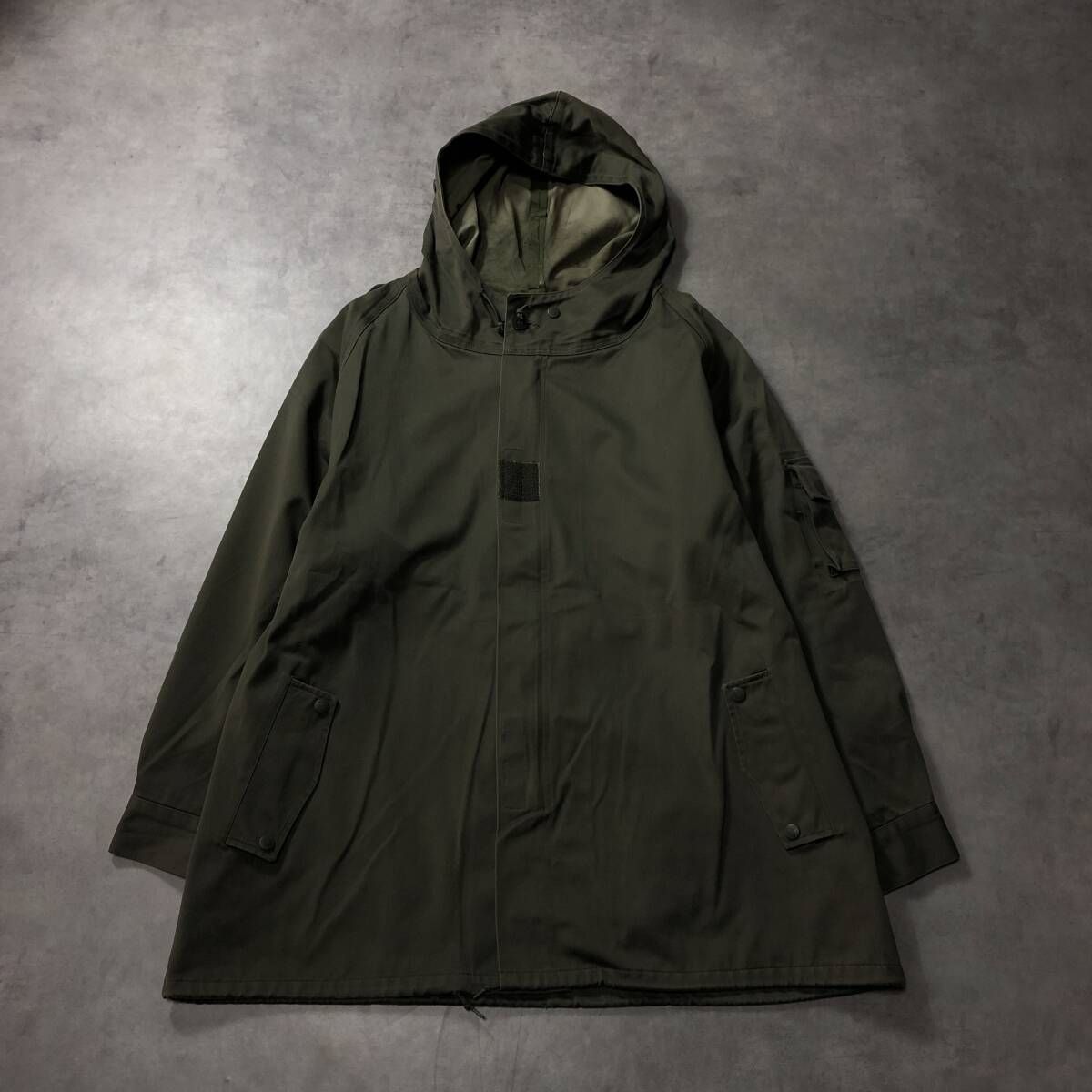 フランス軍 F2 シェルパーカー モッズコート フィールドジャケット MILITARY 実物 USED フランス軍 F-2 シェルパーカー メンズ ミリタリー