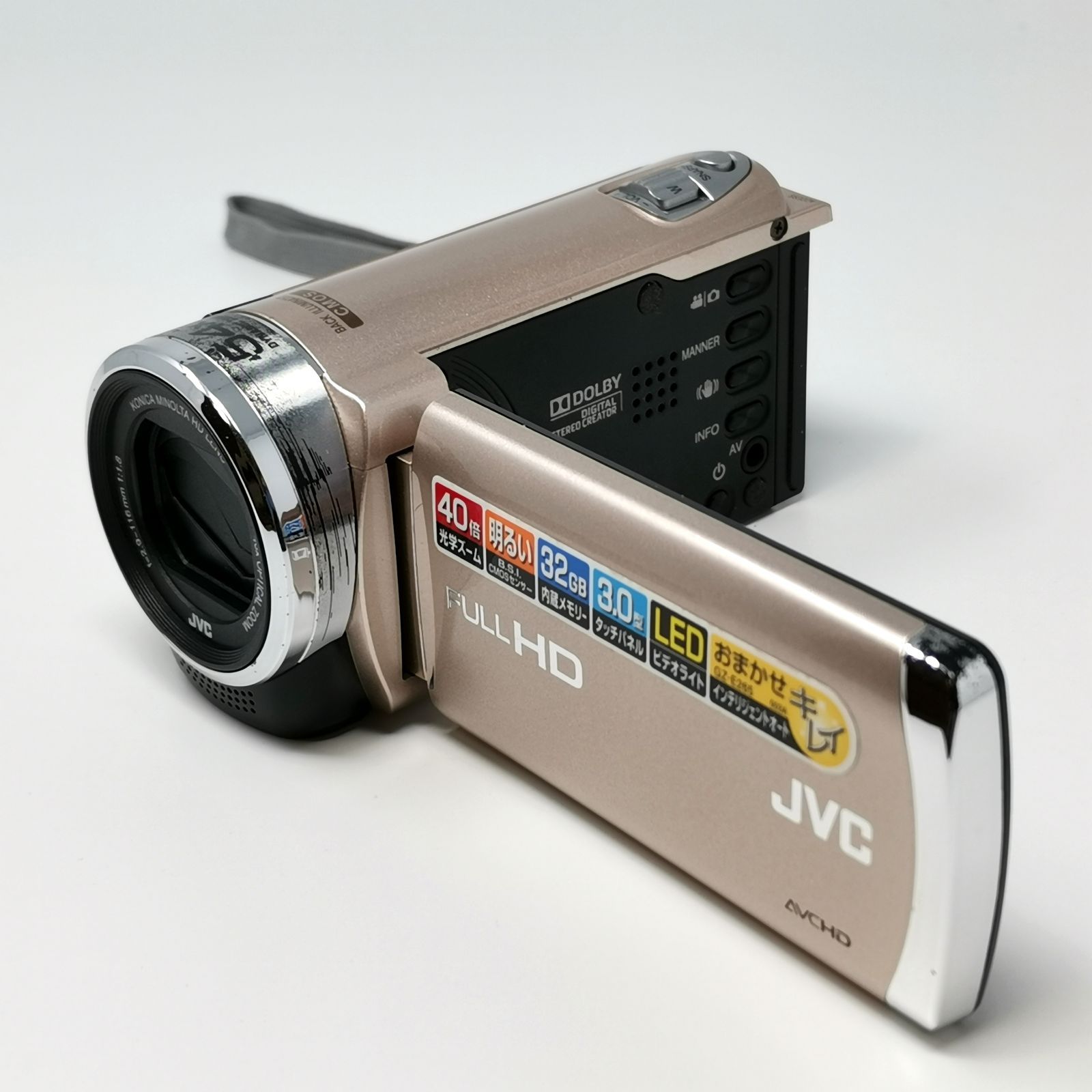 Sony JVC ビデオカメラ 3点セット、ジャンク(^^) 美品】JVC ビデオカメラ EverioR と 専用バック の セット Amazon