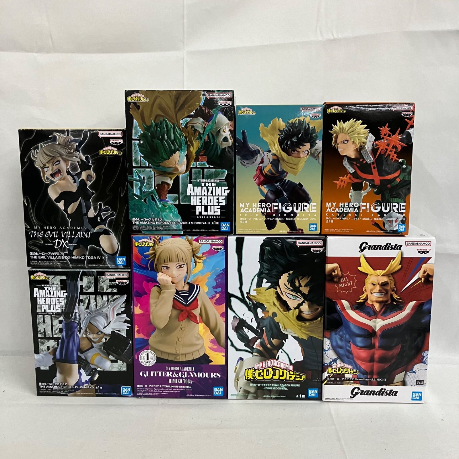 未開封 僕のヒーローアカデミア GiGO限定 他 フィギュア 8個セット