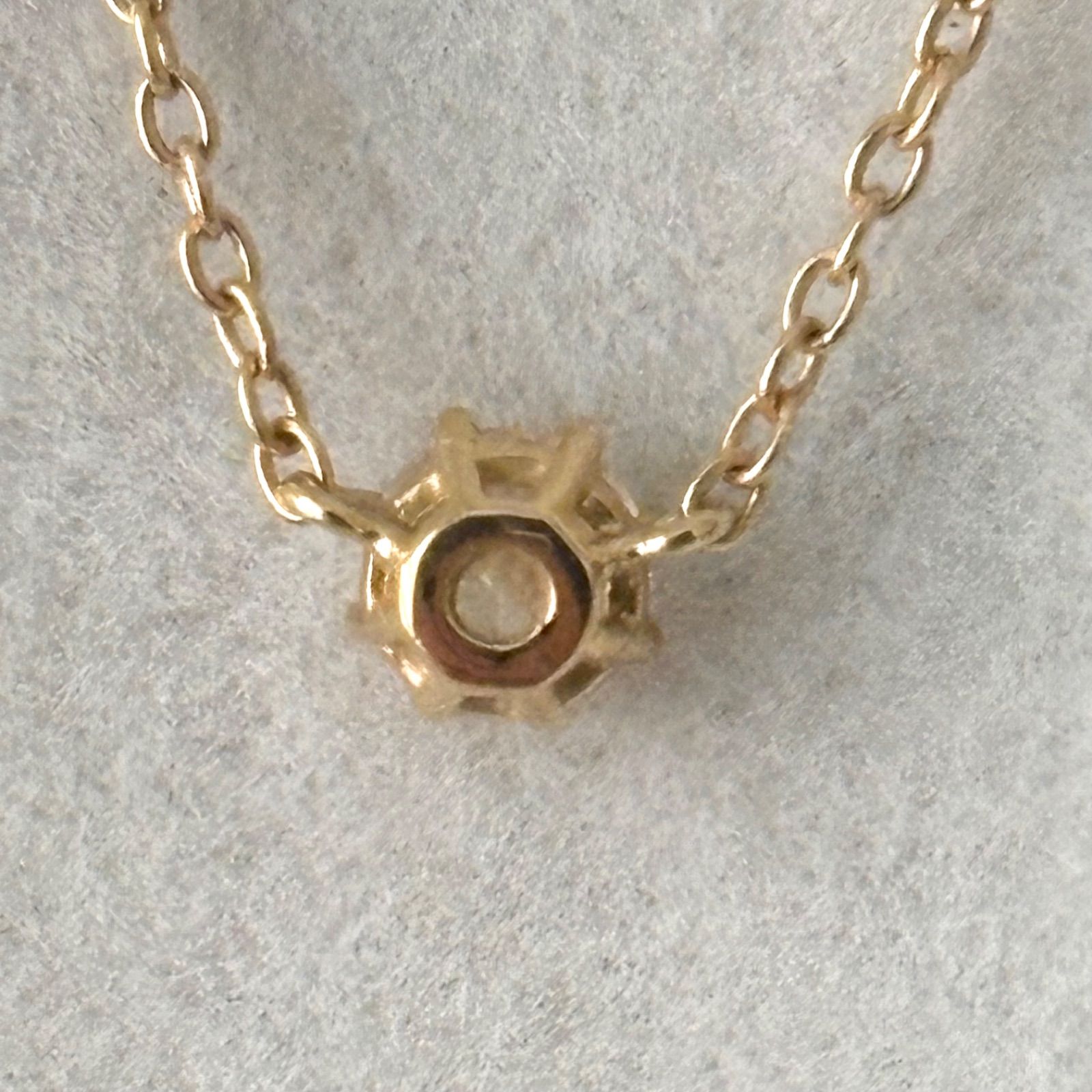 AHKAH✨ソルティアラウンド K18 一粒 ダイヤモンド0.15ct アーカー ソルティアラウンド（0.15カラット） ネックレス | AHKAH / アーカー
