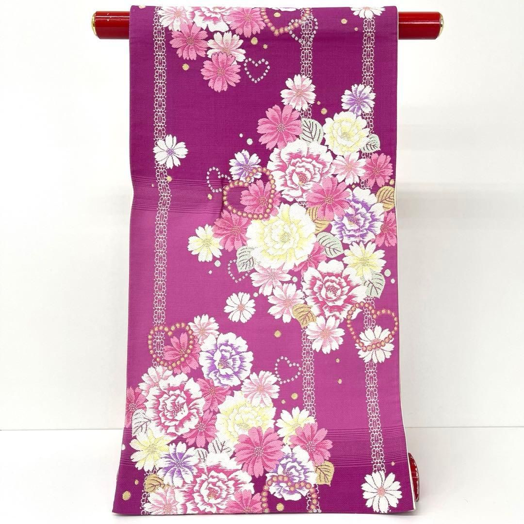 着物と帯 時流】L25896t◇正絹 振袖7点◇必要な物全て揃うセット