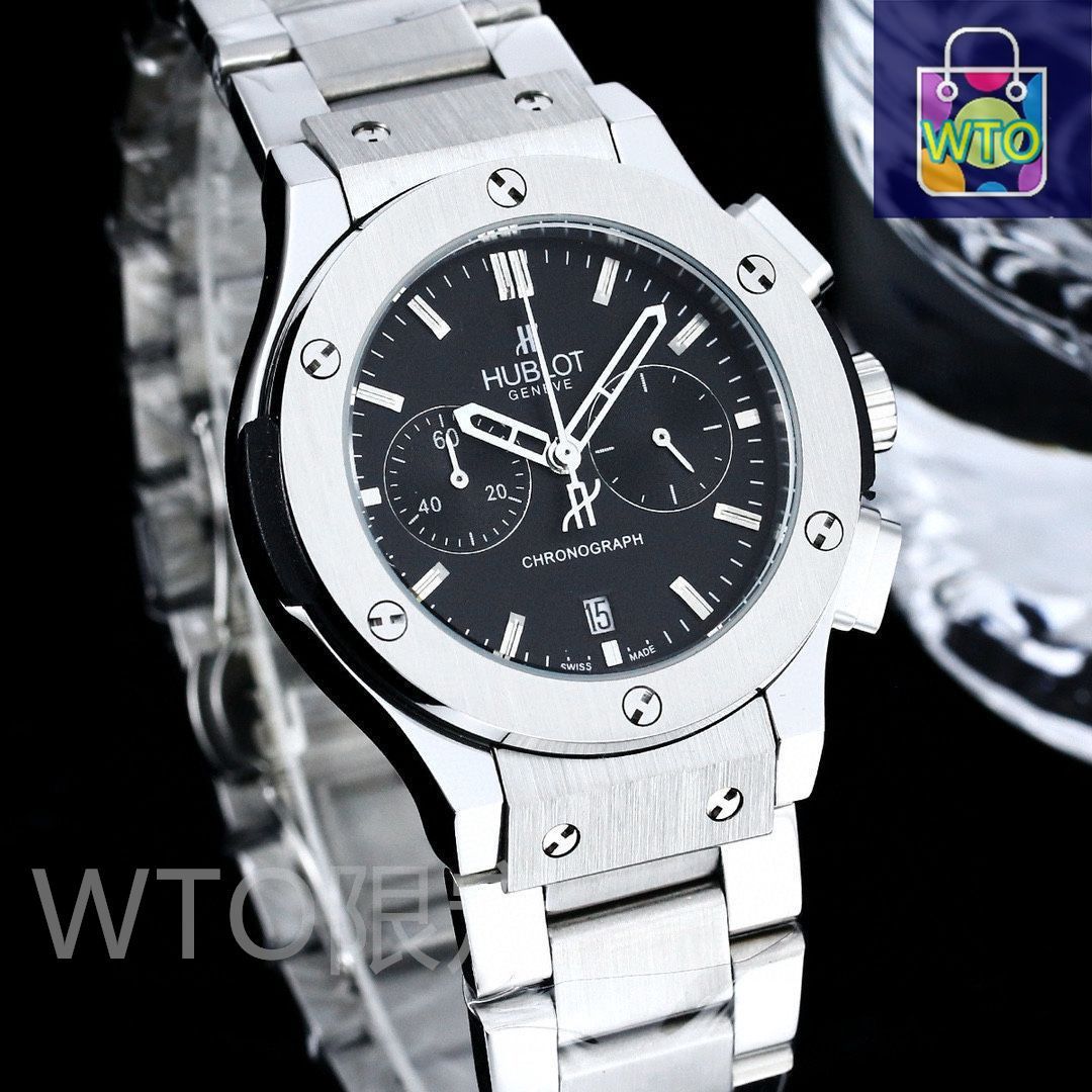 【新品未使用】Hublot マネークリップ 新品)HUBLOT ウブロ スピリット オブ ビッグバン チタニウム ブルー