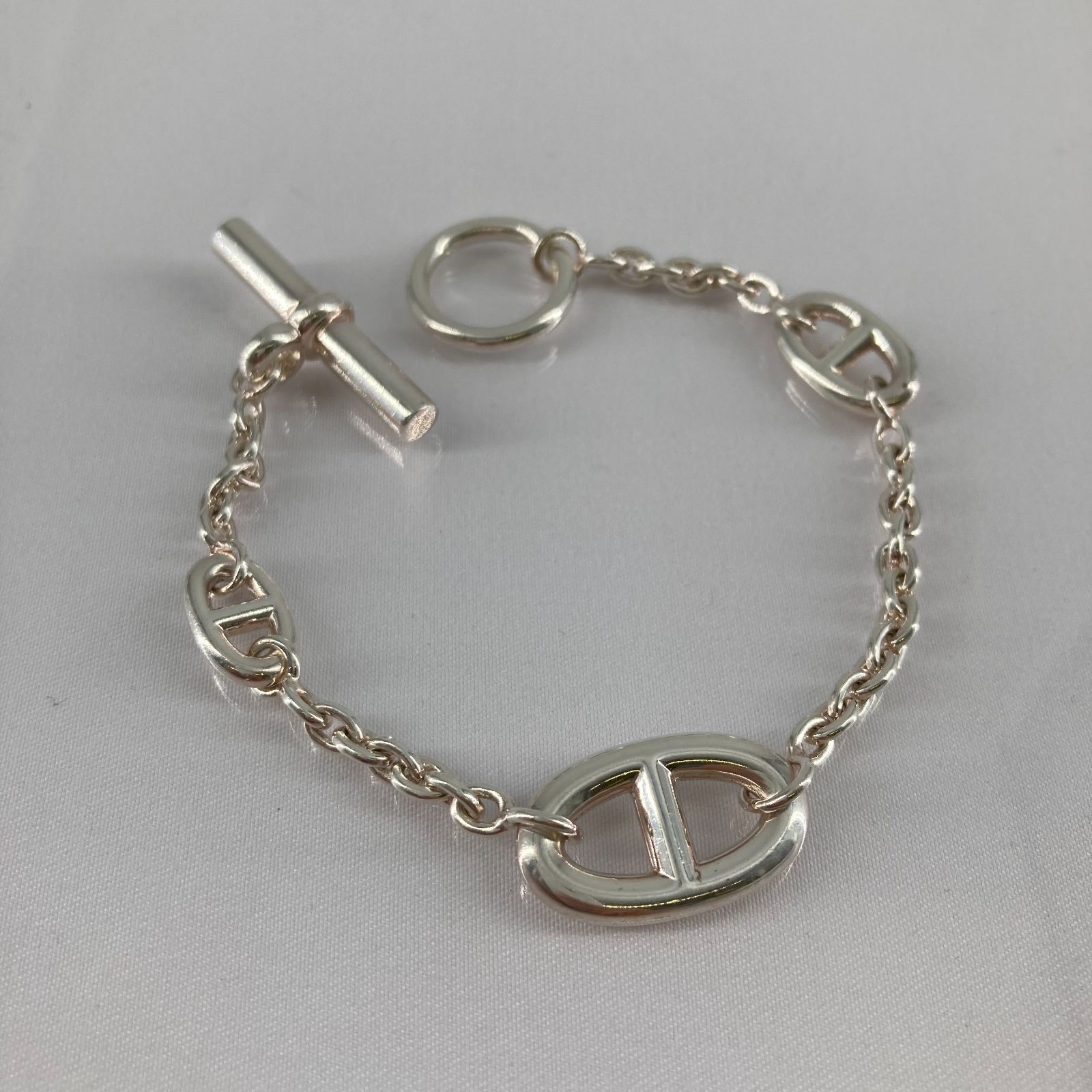 HERMES(エルメス) シェーヌダンクルファランドール ブレスレット Ag925