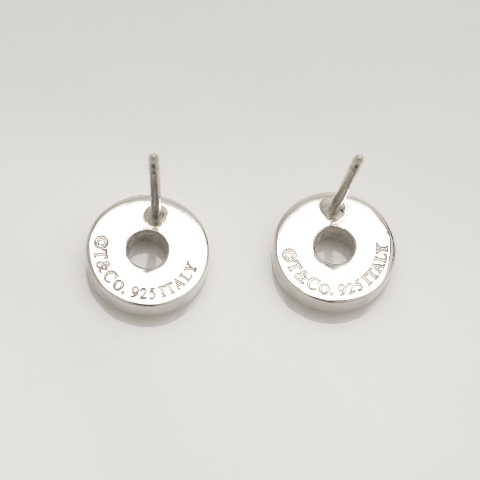 美品】ティファニー TIFFANY&Co. 1837 ラウンド サークル スタッド