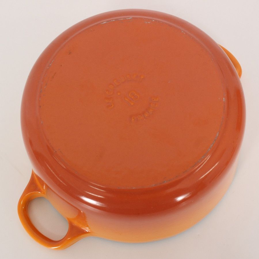 ル・クルーゼ ココット・ロンド 18cm マロニエ 25001-18-35 ホーロー