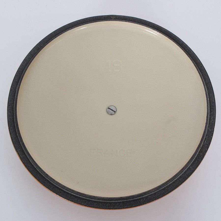 ル・クルーゼ ココット・ロンド 18cm マロニエ 25001-18-35 ホーロー  