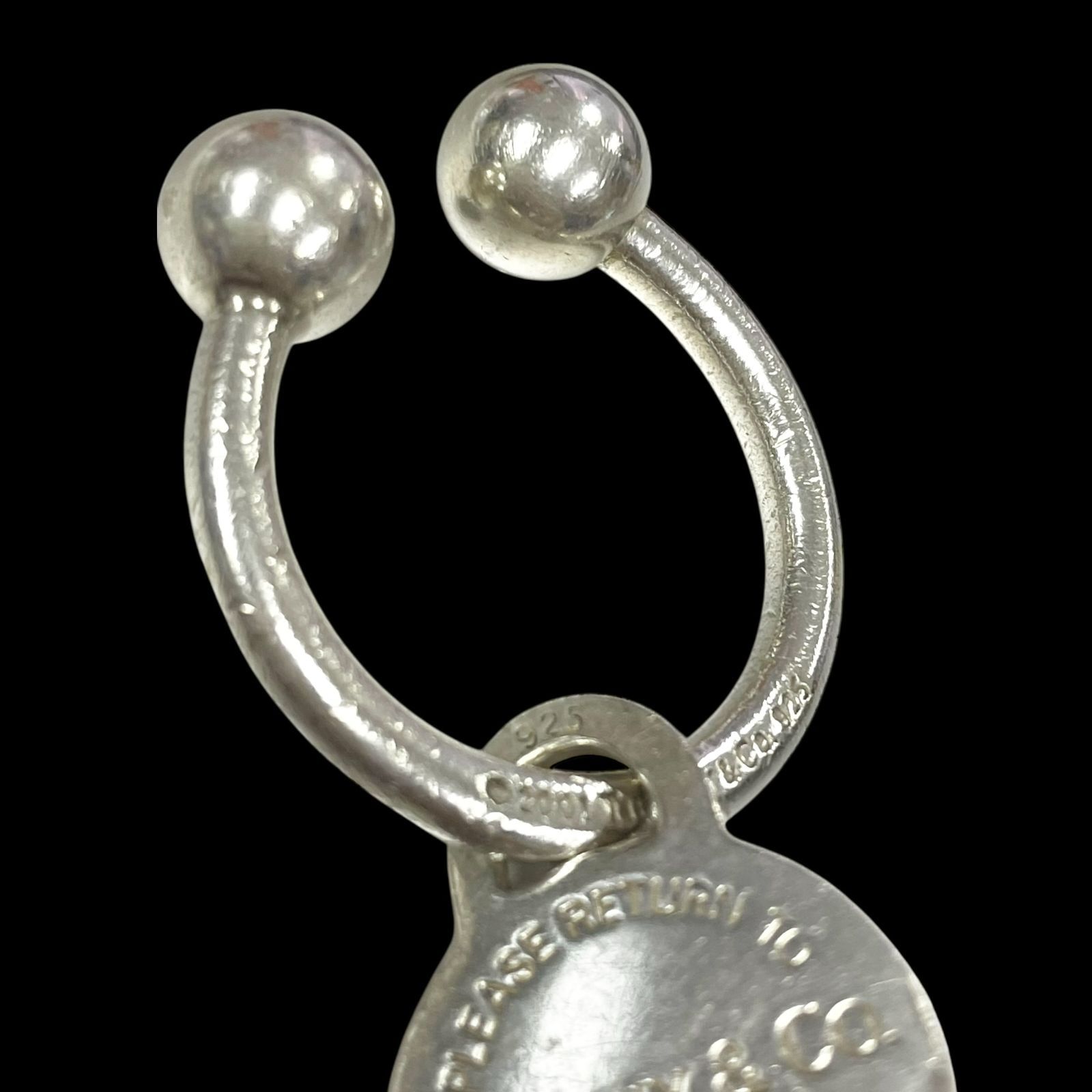 希少 TIFFANY&Co. ティファニー リターントゥティファニー ラウンド