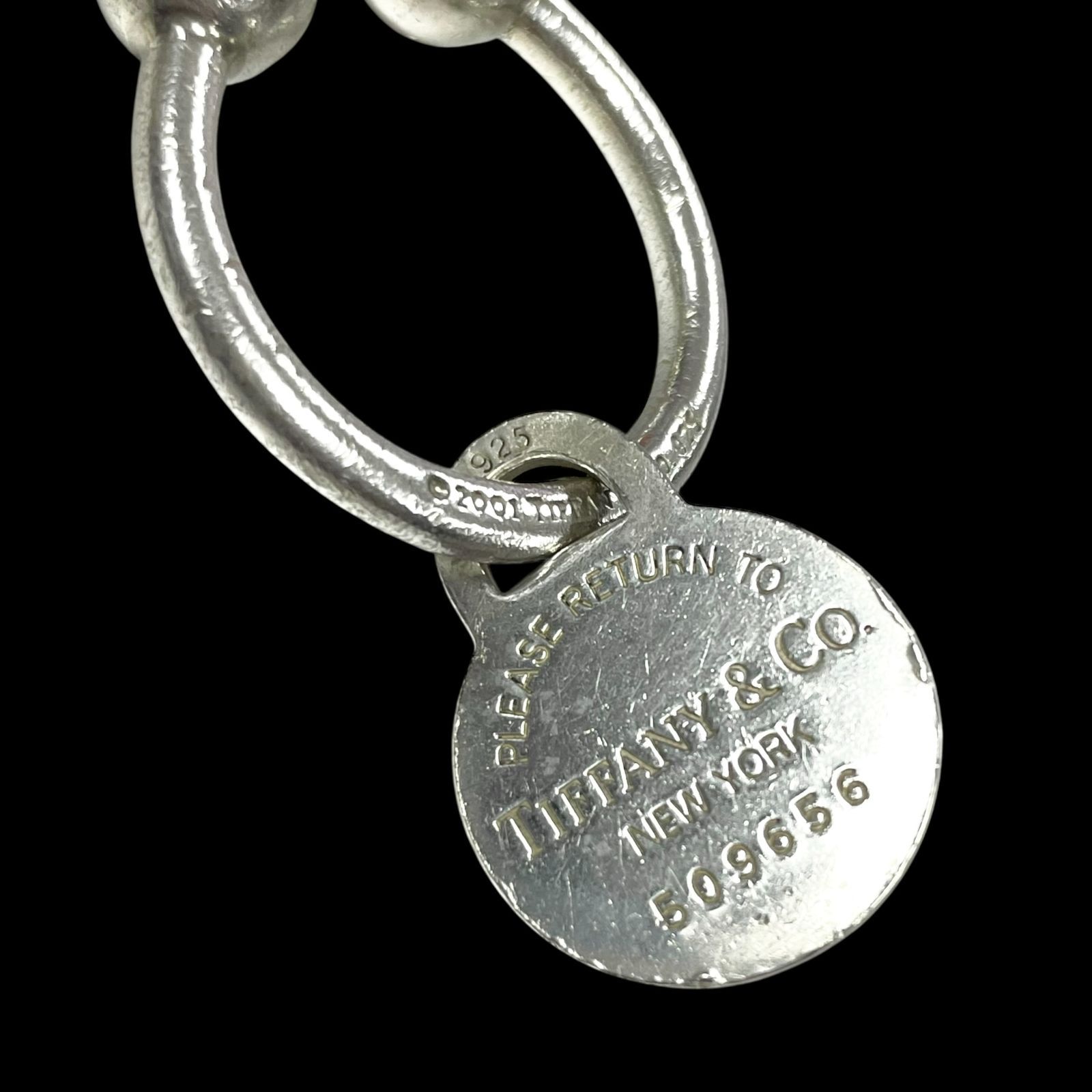 希少 TIFFANY&Co. ティファニー リターントゥティファニー ラウンド