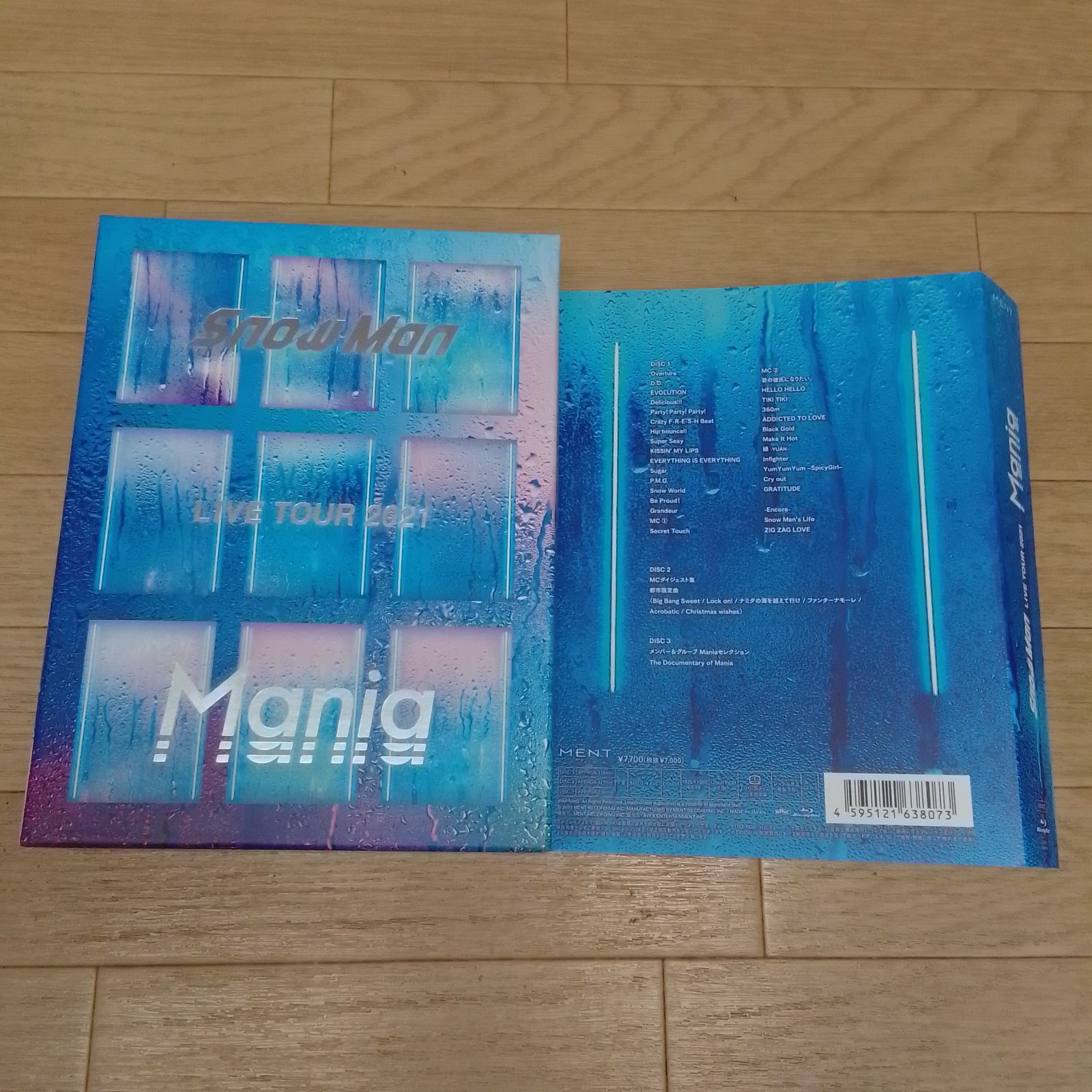 ☆【Blu-ray】Snow Man LIVE TOUR 2021 Mania 初回版《HP18E》51721