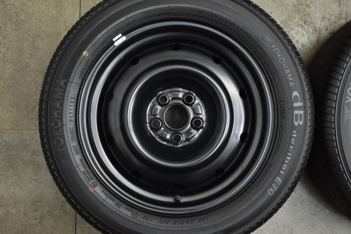 使用僅か】トヨタ ZN8 GR86 RC 純正スチール 16in 6.5J +48 PCD100 