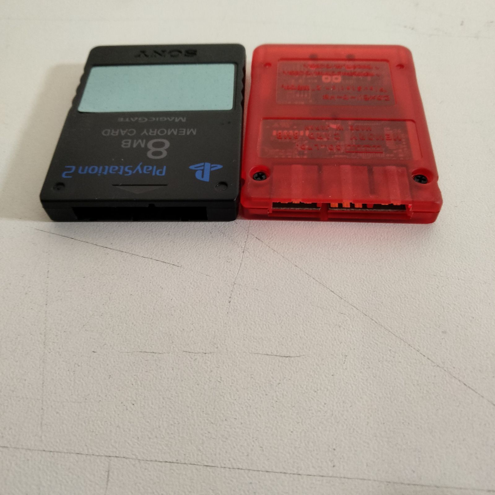 N-6537] PS2 メモリーカード 2点セット - メルカリ
