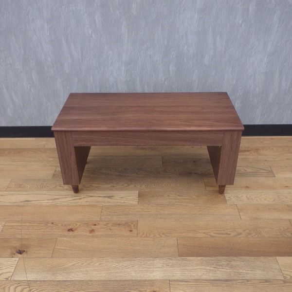 ローテーブル ブラウン 天然木センタテーブル テーブル シンプル 机