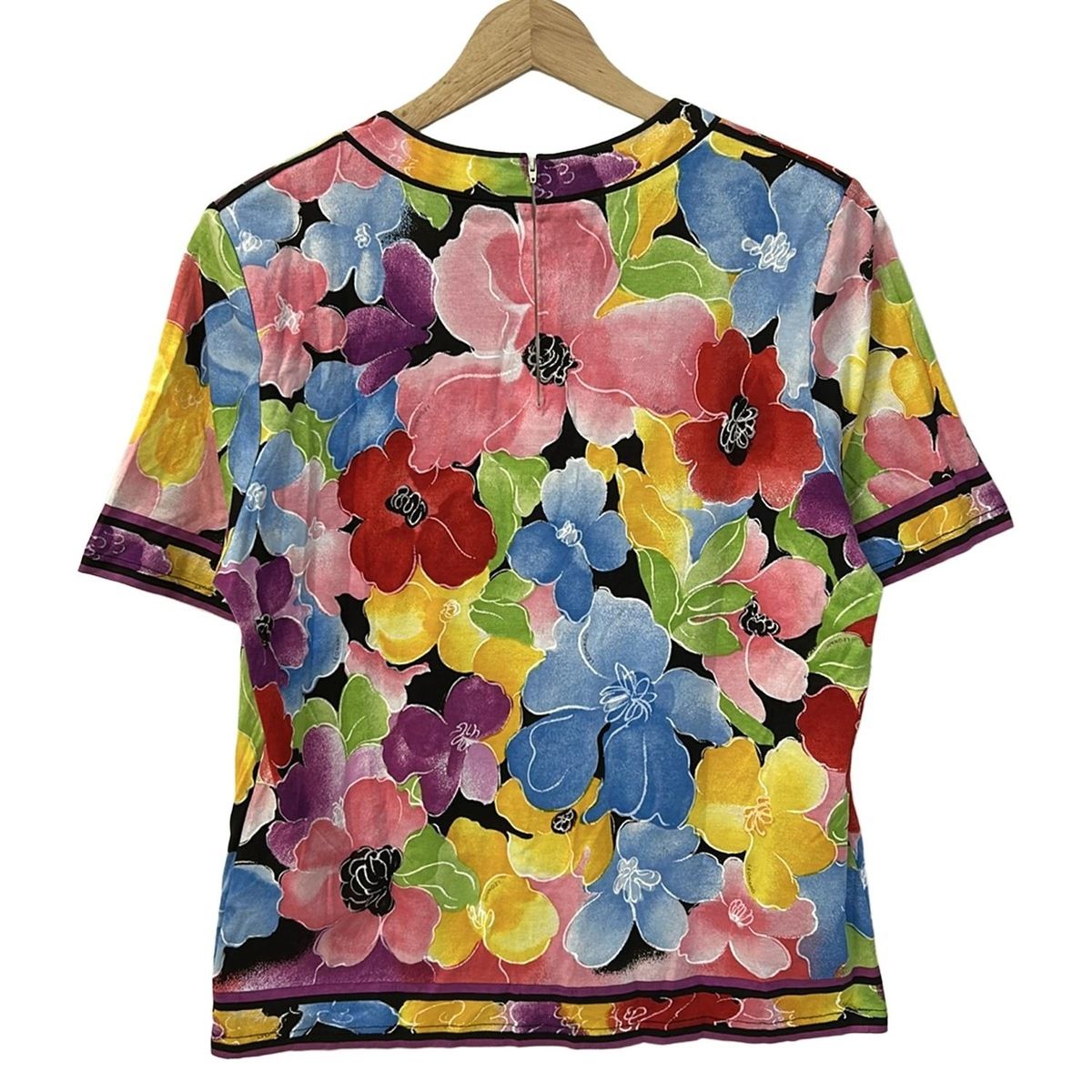 LEONARD(レオナール) 半袖カットソー サイズLL レディース - イエロー