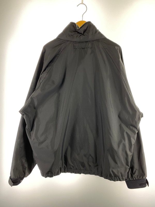 【品】NAUTICA ノーティカ COMPETITION 90S NYLON ANORAK JACKET BLACK ナイロンアノラックジャケット アウター 【146-251118-AS-7-min】