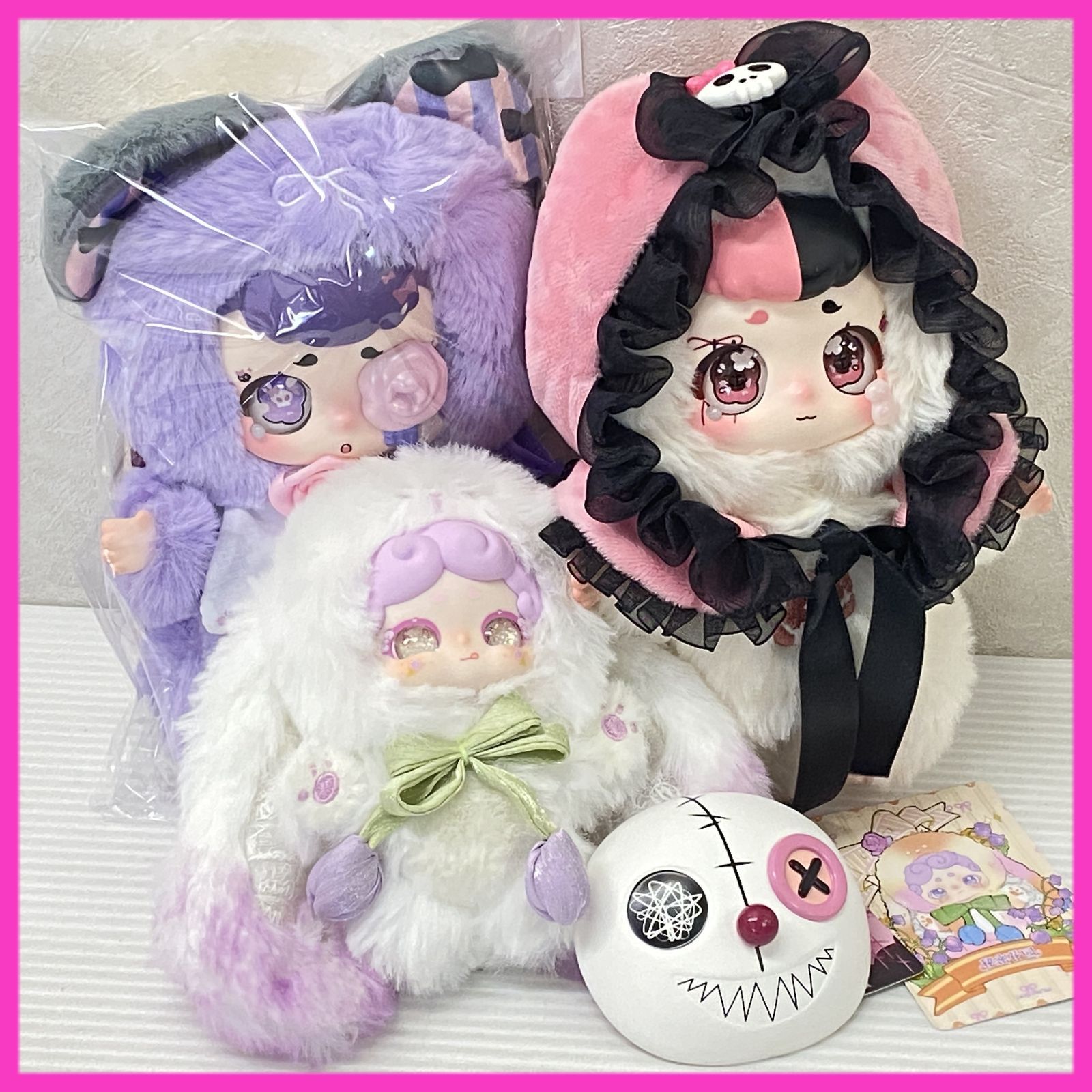 △80 Kasa 不思議なドリームランドシリーズ 紫ねずみ きつね