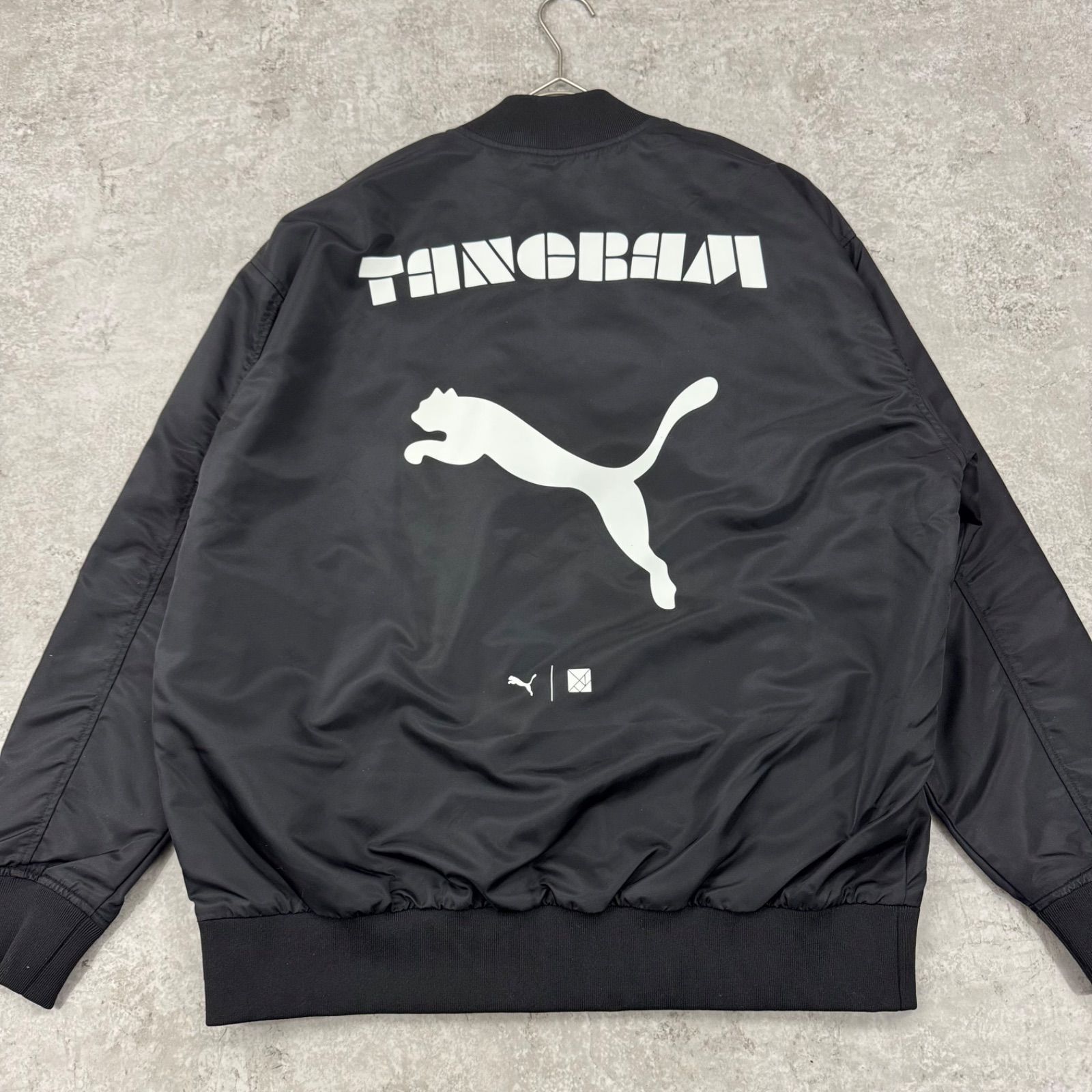 こっちゃん レア 美品 PUMA x TANGRAM MA-1ジャケット PUMA ブルゾン アウター プーマ メンズ x TANGRAM ジャケット
