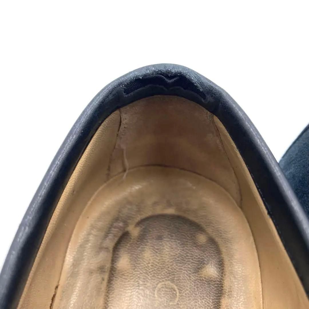 GUCCI グッチ ホースビット ローファー 22.5cm スエード レディース