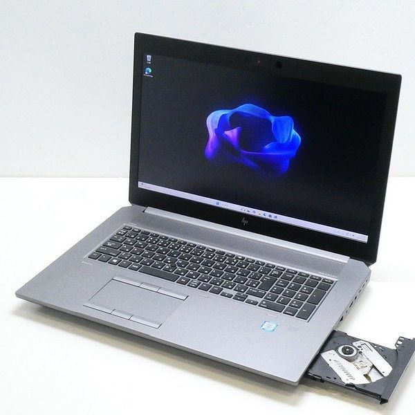 ノートパソコン　i7-9850H　メモリ32GB　SSD512GB+HDD１TB 17型 HP ZBook 17 G6 Core i7-9850H/32GB/M.2 SSD512GB(NVMe)+HDD1TB