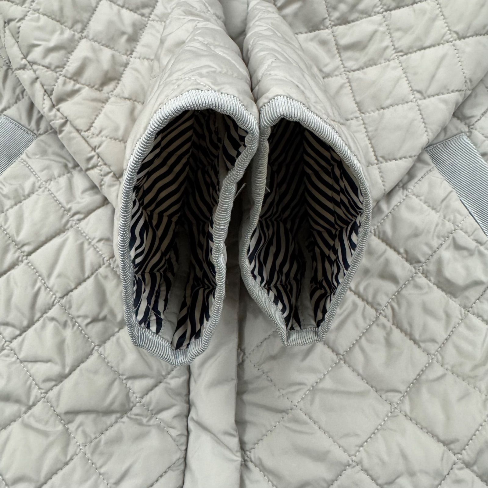 美品】Max Mara WEEKEND ノーカラー キルティングコート キルティング 