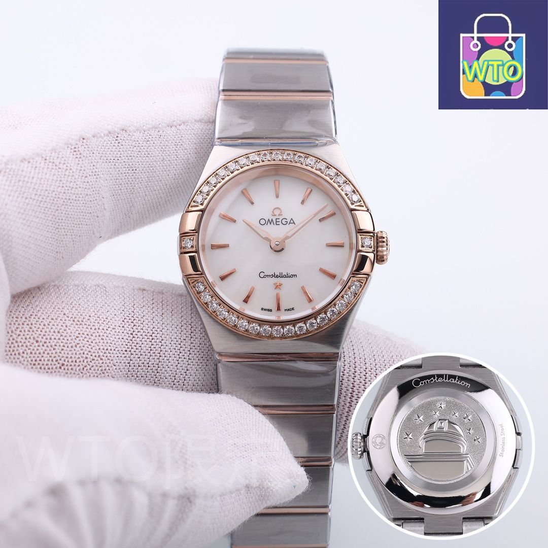 OMEGA] コンステレーション レディースクオーツウォッチ - 専用ケース